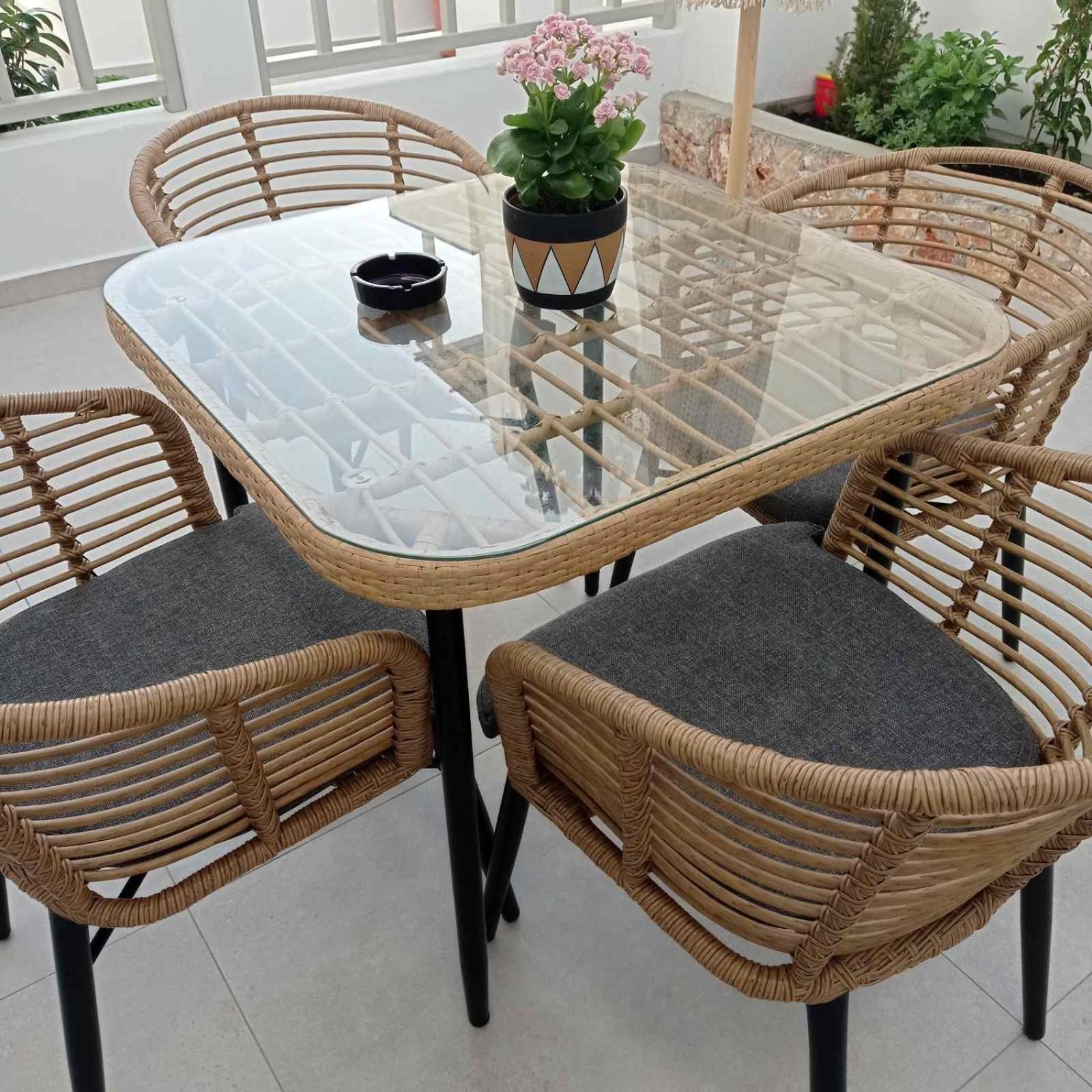 Θέαστρον - Theastron House With Great View In Chora Apartment Pera Gyalos ภายนอก รูปภาพ