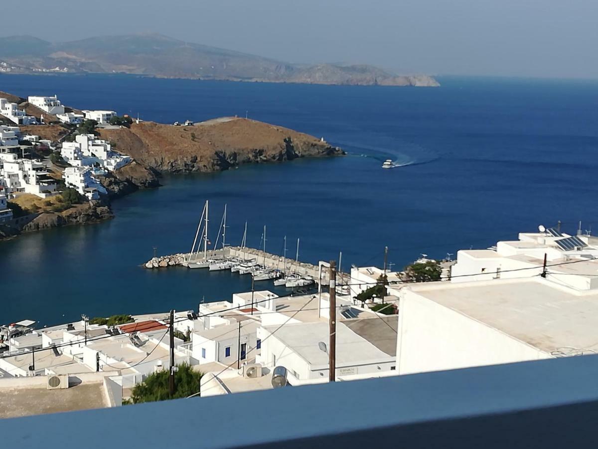 Θέαστρον - Theastron House With Great View In Chora Apartment Pera Gyalos ภายนอก รูปภาพ