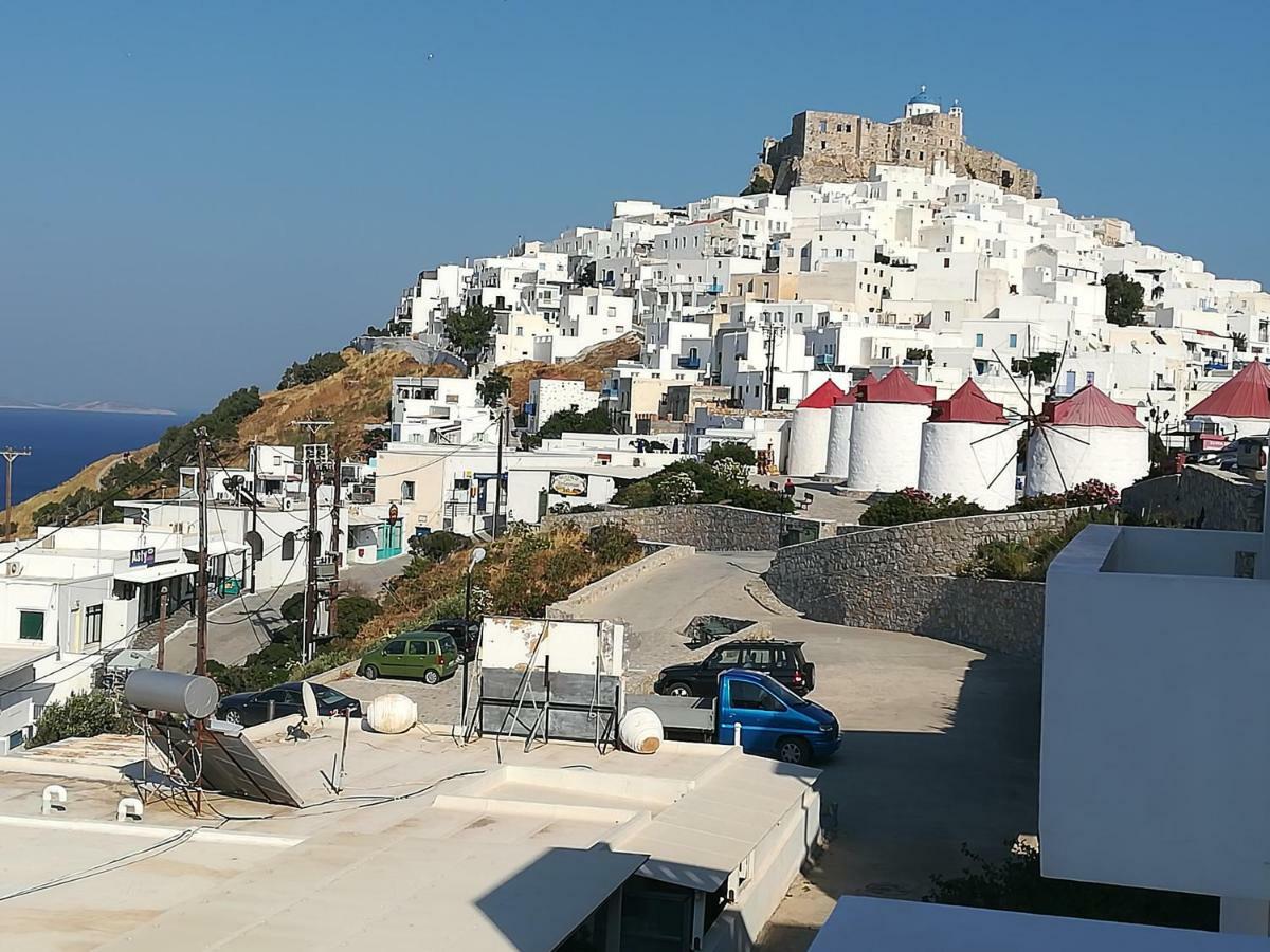 Θέαστρον - Theastron House With Great View In Chora Apartment Pera Gyalos ภายนอก รูปภาพ
